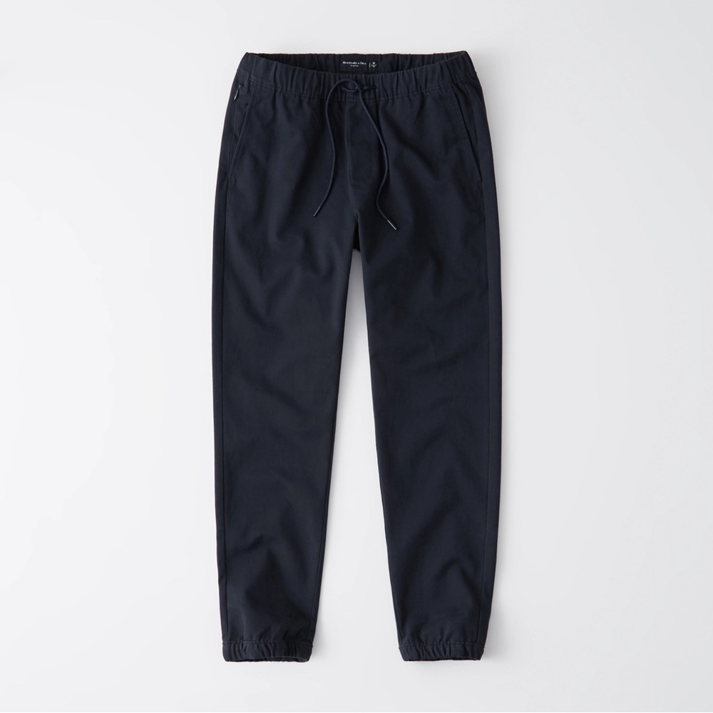 Abercrombie Twill Joggers